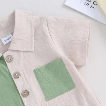 Kupretty Toddler Baby Boy Summer Clothes Set for Boys