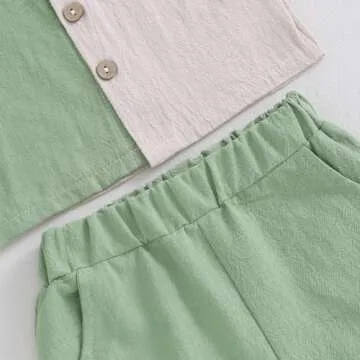 Kupretty Toddler Baby Boy Summer Clothes Set for Boys