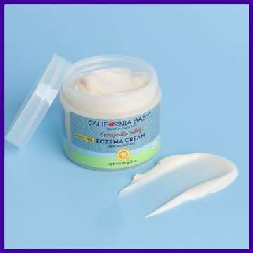 California Baby Eczema Cream | Soothes & Relieves Eczema Irritation | Allergy Friendly | Gluten-Free | Steroid-Free | Eczema Treatment for Dry, Irritated & Sensitive Skin | 57 g / 2 oz.