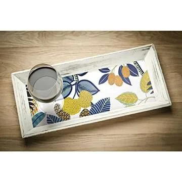 RoomMates RMK11577RL Blue and Yellow Funky Jungle Peel and Stick Wallpaper