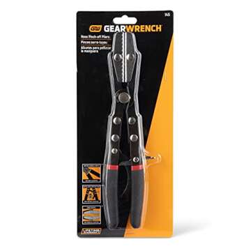 GEARWRENCH Automatic Locking Ratcheting Hose Pinch Off Pliers for Effortless Service