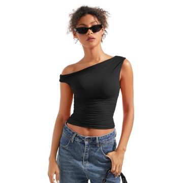 SUUKSESS Women Off Shoulder Tops for Trendy Outings