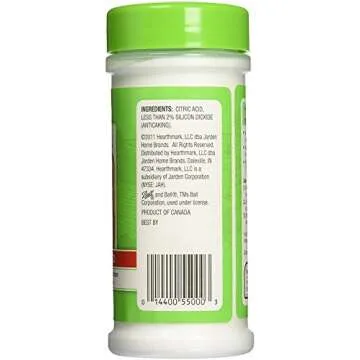 Set of 2 Ball Citric Acid 7.5 oz. Jar bundled by Maven Gifts