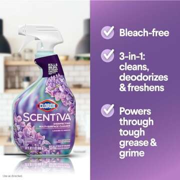 Clorox Scentiva Multi-Surface Cleaner Lavender 32 Fl Oz