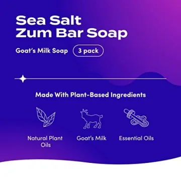 Zum Bar Goat's Milk Soap - Sea Salt - Moisturizing Soap