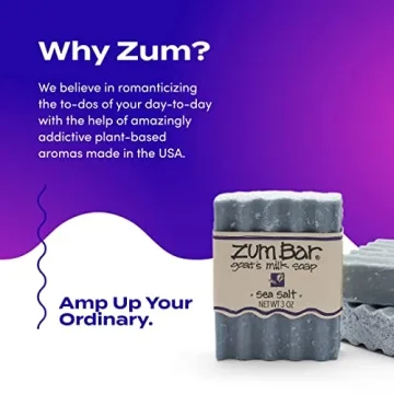 Zum Bar Goat's Milk Soap - Sea Salt - Moisturizing Soap