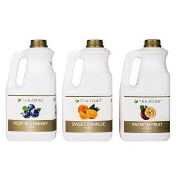 Tea Zone 64 fl.oz Passion Fruit Puree
