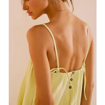 Yiulangde Y2K Striped Maxi Dress for Effortless Summer Style