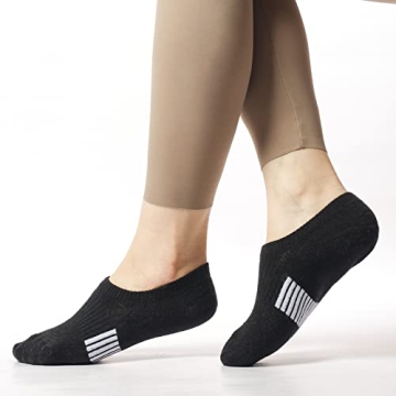 Toes Home Cushioned No Show Socks for Active Women