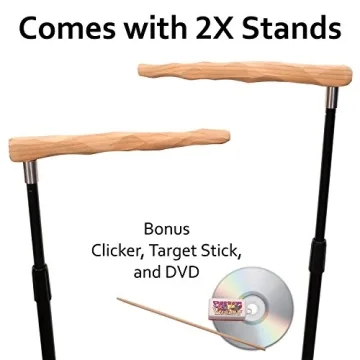 Adjustable Parrot Training Perch Kit for Flying Tricks