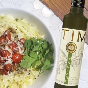 Entimio Italiano Premium Drinking Organic Extra Virgin Olive Oil, 400+ mg/kg Polyphenol Rich, New 2024-2025 Harvest, Gold Award, Italian Olive Oil from Italy, Cold Pressed for Cooking and Finishing