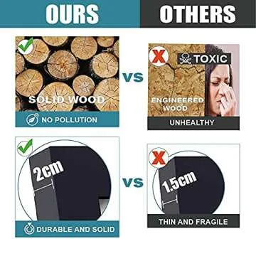 Quality 11"X14" Picture Frame in Real Wood & Glass