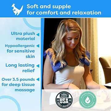 Huggaroo Microwave Heating Pad - Neck & Shoulders Relief