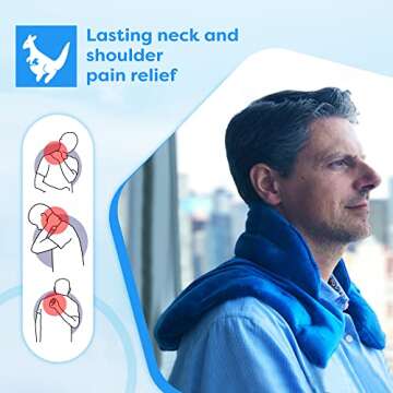 Huggaroo Microwave Heating Pad - Neck & Shoulders Relief