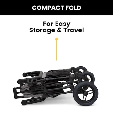 Jeep Deluxe 4 Seater Stroller Wagon with Adjustable Features