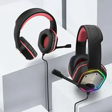 EKSA E1000 Gaming Headset with Noise Canceling Mic