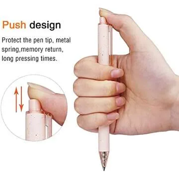 Jinja Brands Cute Gel Pens - Colorful Fun for Everyone