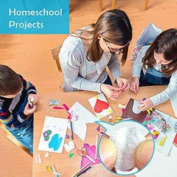 1000 Pcs Strong Self Adhesive Dots for Classroom Crafts