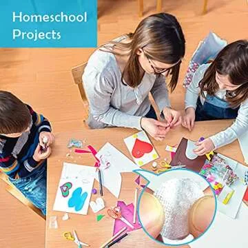 1000 Pcs Strong Self Adhesive Dots for Classroom Crafts