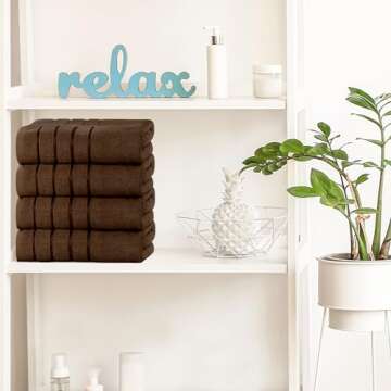 Utopia Towels Premium Viscose Oversized Bath Towels Set, Ring Spun Cotton Highly Absorbent, Quick Drying Shower Towels for Bathroom, Spa, Hotel and Gym