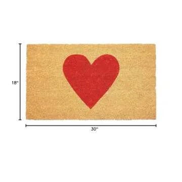 Calloway Mills Madison Heart Doormat for All Seasons