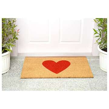 Calloway Mills Madison Heart Doormat for All Seasons