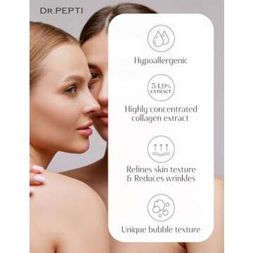 DR.PEPTI Peptide Volume Lifting Pro Essence | Hyaluronic Acid Face Serum for Glowing Skin | Korean S...