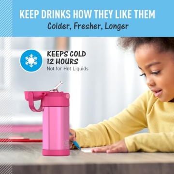 THERMOS FUNTAINER Kids Water Bottle - 12 Ounce Insulated