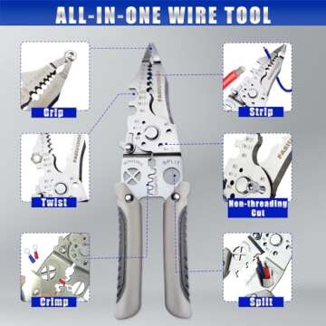 Multi-functional Wire Stripper Tool for All Your Needs