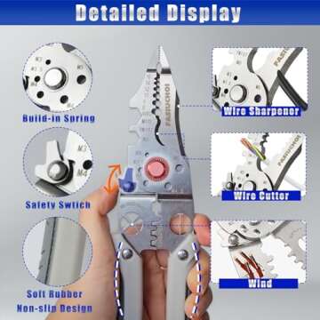 Multi-functional Wire Stripper Tool for All Your Needs