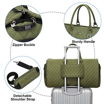 Modoker Waterproof Garment Duffel Bag for Women