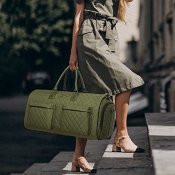 Modoker Waterproof Garment Duffel Bag for Women