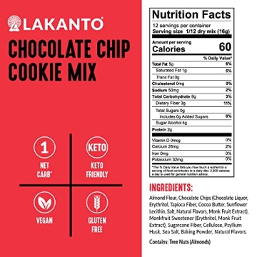 Lakanto Sugar-Free Cookie Mix – Guilt-Free Indulgence
