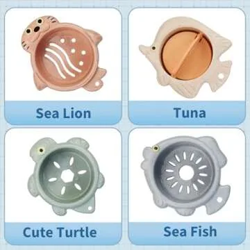 Rich Bathtub Toys - Engaging & Safe Bath Toys for Kids Ages 1-3