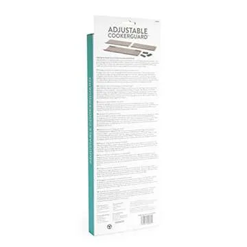 Prince Lionheart Stove Guard for Child Safety Premium Adhesive Stove Guard that Protects from Burns Adjustable Stove Guard