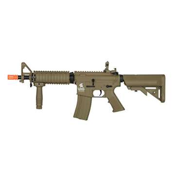 Lancer Tactical AEG Airsoft Electric MK18 Mod 0 M4 CQB RIS (Tan Gen 2)