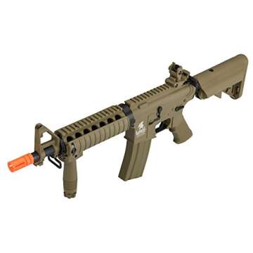 Lancer Tactical AEG Airsoft Electric MK18 Mod 0 M4 CQB RIS (Tan Gen 2)