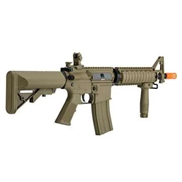 Lancer Tactical AEG Airsoft Electric MK18 Mod 0 M4 CQB RIS (Tan Gen 2)