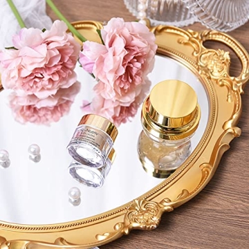 Sooyee Gold Mirror Tray - Elegant Decorative Home Accessory