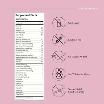 Barbara de Regil's No Sugar Plant-Based Protein Powder