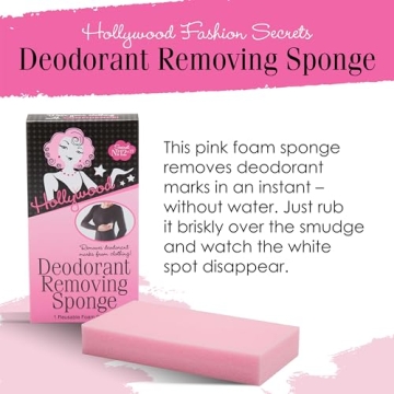 Hollywood Fashion Secrets Deodorant Removing Sponge  Reusable Stain Eraser