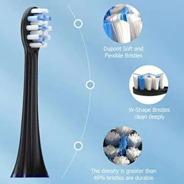 Nicwell Cordless Water Dental Flosser - 4 Modes, Portable