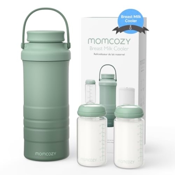 Momcozy 22oz Portable Breast Milk Cooler for Outdoor, 360°Total Cooling for 24Hours, Larger Capacit...