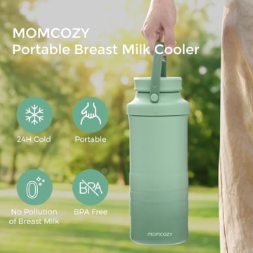 Momcozy 22oz Breast Milk Cooler for Travel and Outdoor