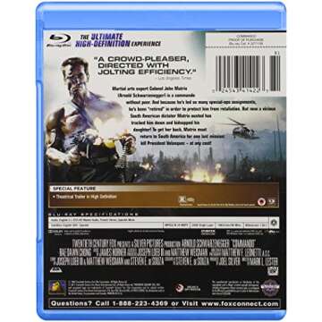 Schwarzenegger Commando [Blu-ray] - Ultimate Action Experience!