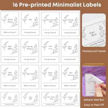 COAZEX Clear Laundry Pods Container & Dryer Sheet Holder