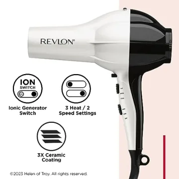 Revlon 1875W Shine Boosting Hair Dryer for Volume