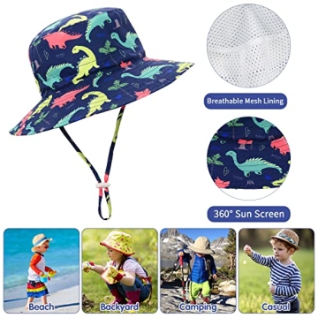 Stylish Baby Sun Hat UPF 50% for Boys & Girls 2-4T