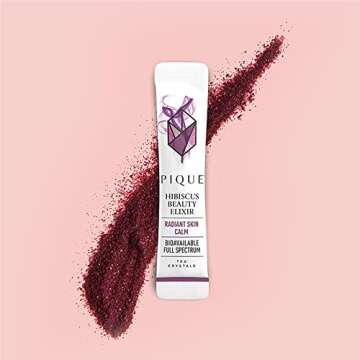 Pique Organic Hibiscus Tea Crystals for Radiant Skin