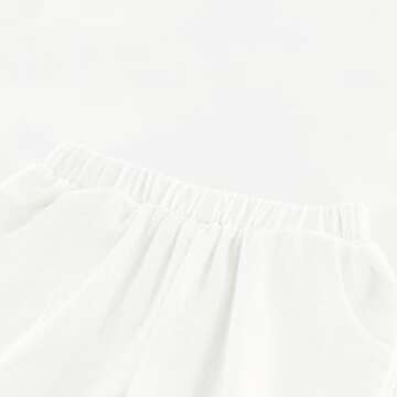 ACESTAR Toddler Baby Boys 2 Pieces Cotton Linen Set Short Sleeve Button Down Shirt and Shorts Set Beach Shorts Spring Summer Outfits（Light Blue,100）